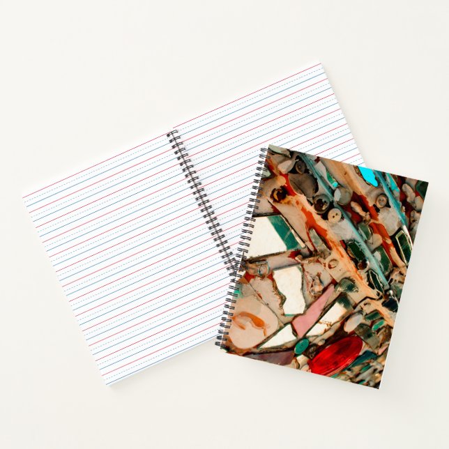 Carnet Mosaïque Colorée (Intérieur)
