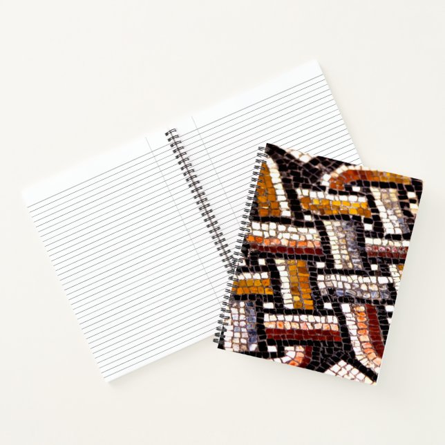 Carnet Mosaïque couleur automne (Intérieur)
