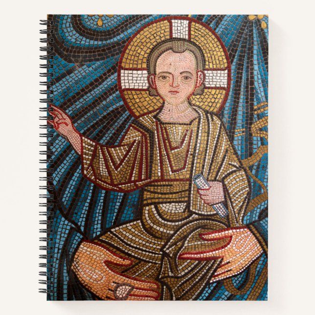 Carnet Mosaïque de Jésus bébé (Devant)