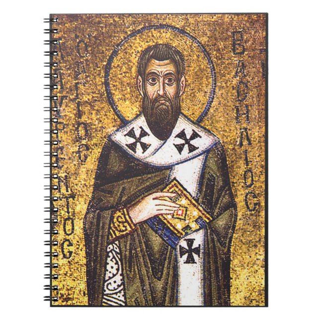 Carnet Mosaïque de saint Basile le Grand (Devant)