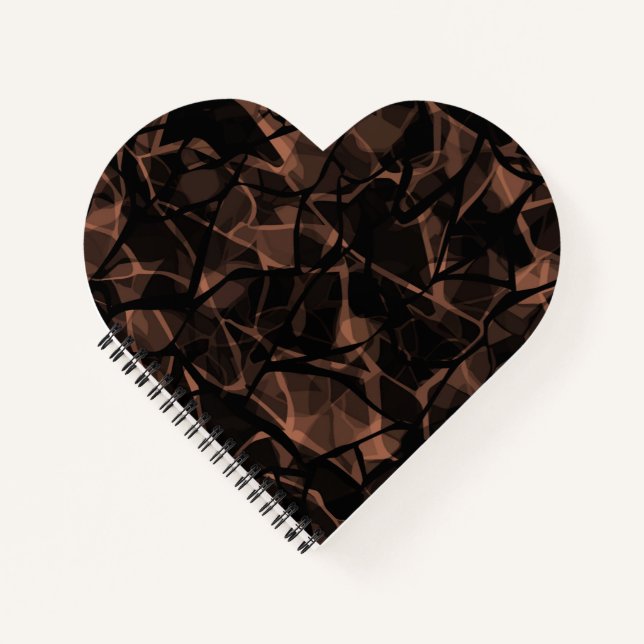 Carnet mosaïque de verre moderne Abstrait motif lumineux  (Devant)