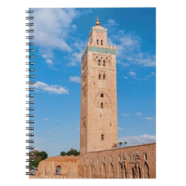 Carnet Mosquée Koutoubia - Marrakech, Maroc (Devant)