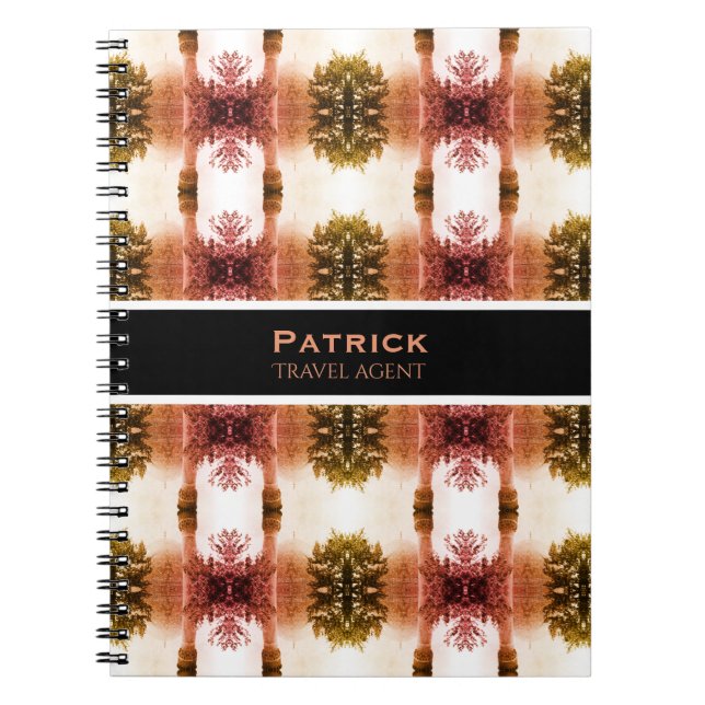 Carnet Mosquée royale d'Ispahan en Iran vintage (Devant)