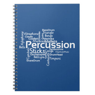 Carnet Mot Percussion Cloud