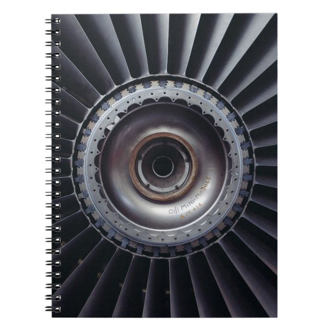 Carnet Moteur à réaction (Devant)