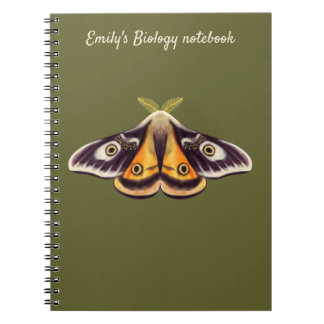 Carnet Moth Biologie Insect Art Goblincore Saturne Vert