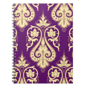 Carnet Motif 4 de damassé