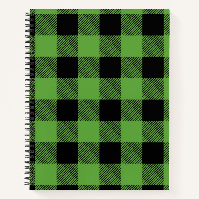 Carnet Motif à carreaux (Devant)