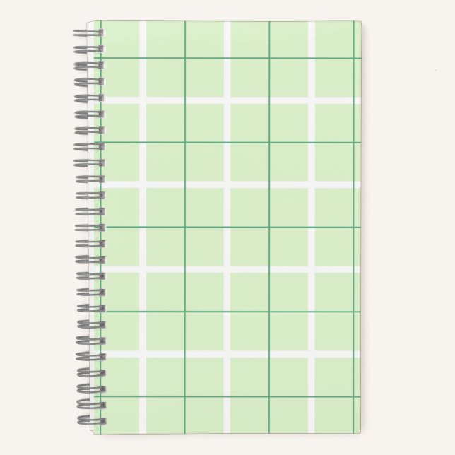 Carnet Motif à rayures verticales de couleur douce et des (Recto)