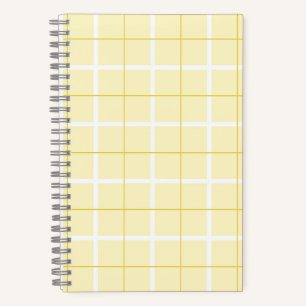 Carnet Motif à rayures verticales de couleur douce et des