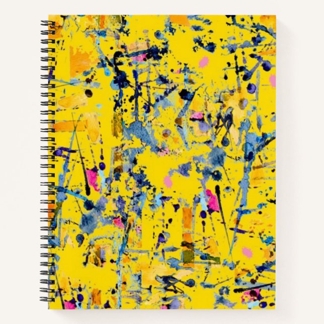 Carnet motif Abstrait (Devant)