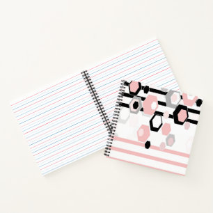 Carnet Motif abstrait géométrique