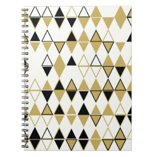 Carnet Motif abstrait géométrique sans soudure de sha col