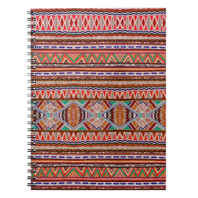 Carnet Motif abstrait incolore (Devant)