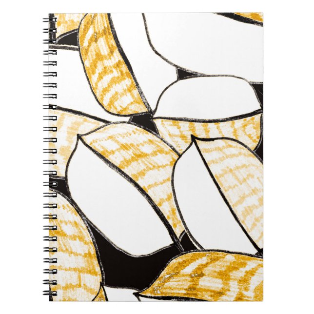Carnet Motif abstrait moderne sans faille avec col créati (Devant)