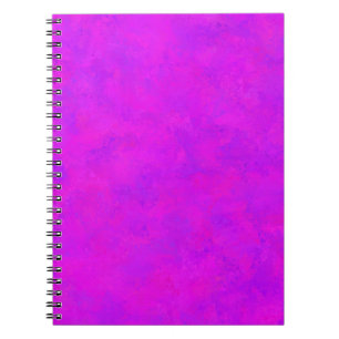 Carnet Motif Abstrait rose pourpre