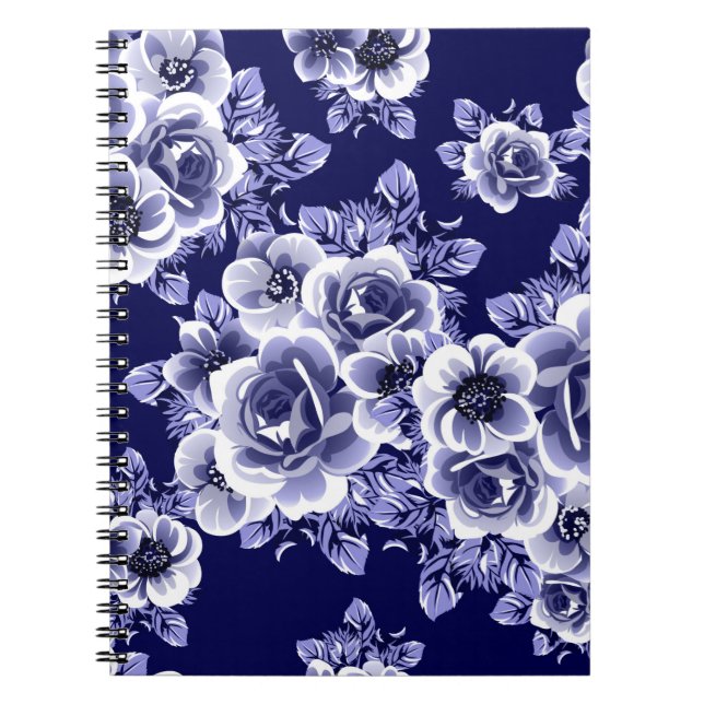 Carnet motif Abstrait sans soudure avec plantes, herbes e (Devant)