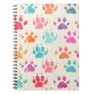 Carnet Motif Abstrait sans soudure - encre colorée vive p