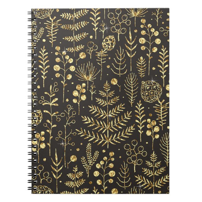 Carnet Motif Abstrait sans soudure. Rangeur créatif vinta (Devant)