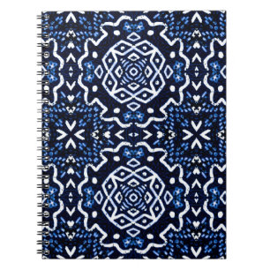 Carnet Motif africain traditionnel. Des tuiles. Limi de l