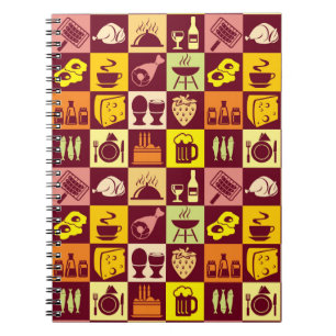 Carnet Motif alimentaire