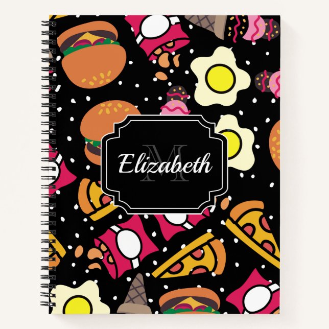 Carnet Motif alimentaire (Devant)