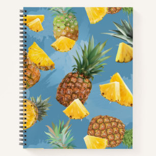 Carnet Motif Ananas 2
