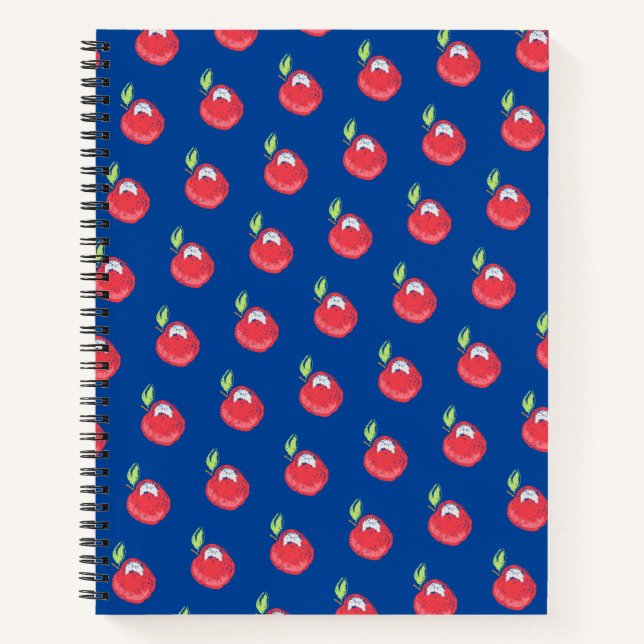 Carnet Motif Apple Crayon (Devant)