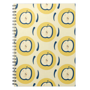 Carnet Motif Apple vintage : Papier peint classique