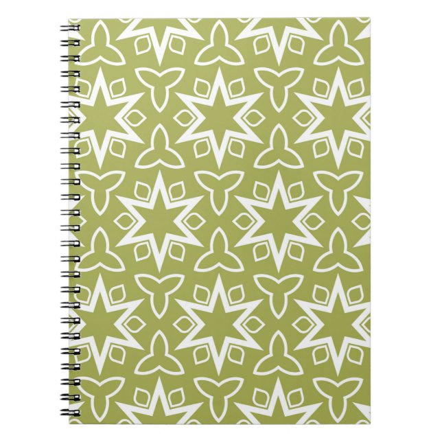 Carnet Motif Art déco. Sans couture. Arabesque. Vintage (Devant)