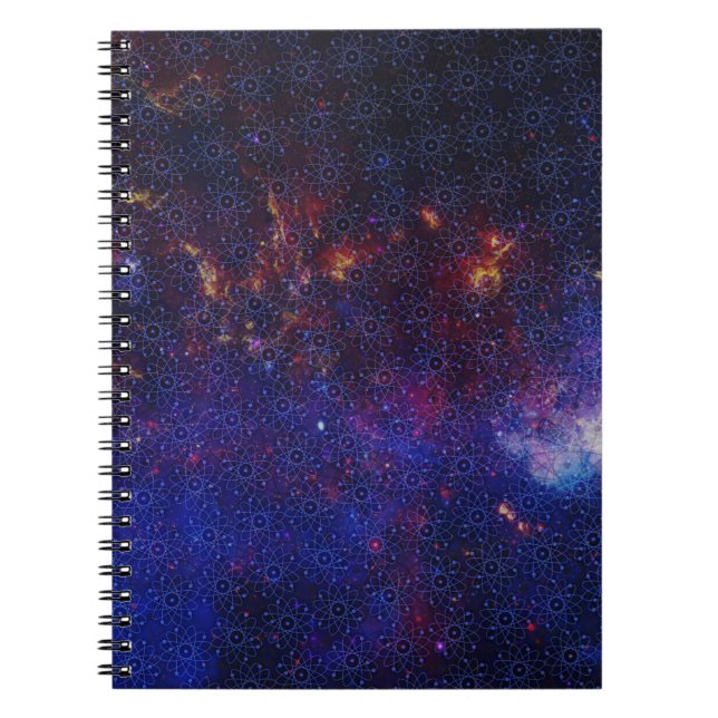 Carnet Motif Atom (Devant)