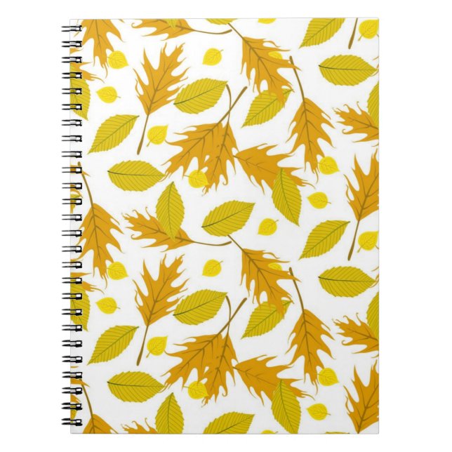 Carnet Motif automne (Devant)