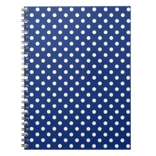 Carnet Motif avec le pois blanc