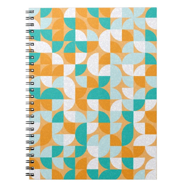 Carnet Motif avec triangles de couleur aléatoire Générati (Devant)