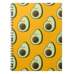 Carnet Motif Avocado