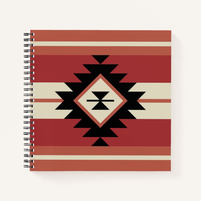 Carnet Motif Aztec (Devant)