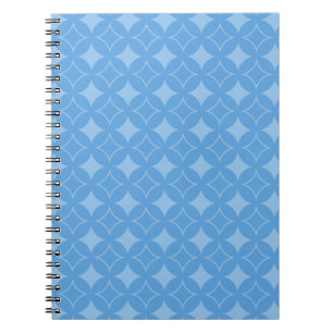 Carnet Motif bleu astucieux de shippo