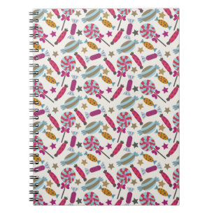 Carnet Motif bonbons   Motif sucettes   sucette 45