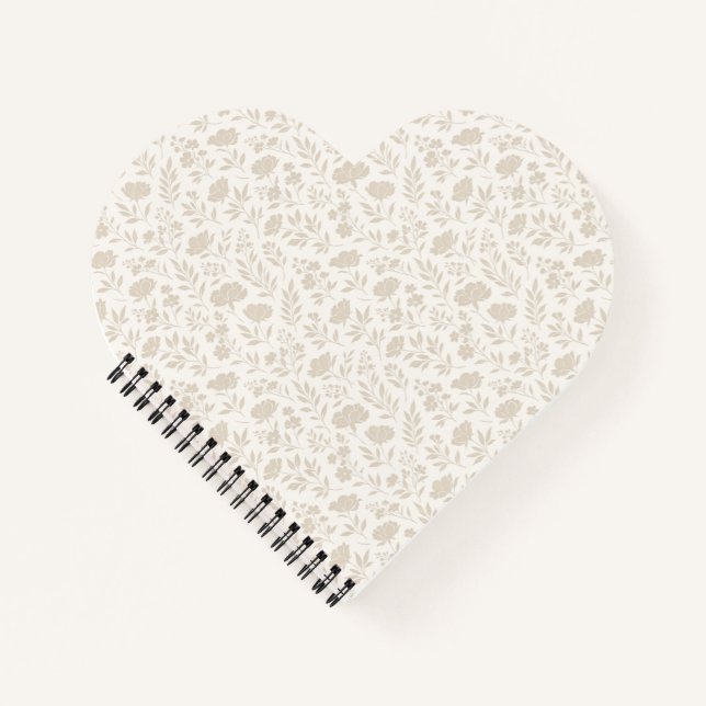 Carnet Motif botanique minimal de luxe (Devant)
