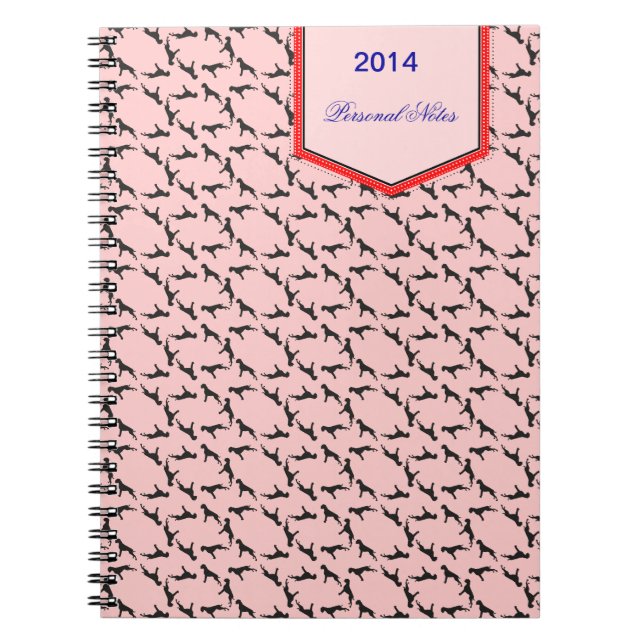 Carnet Motif Boxer (Devant)