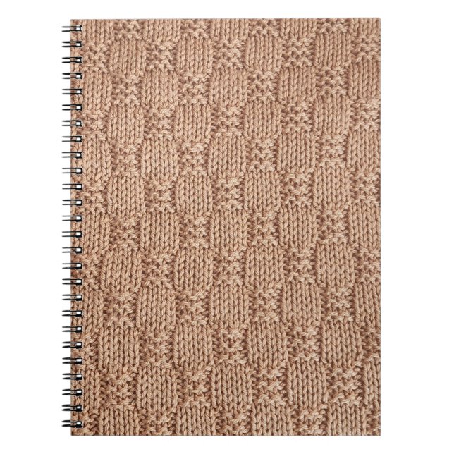 Carnet Motif Bubble Knit Stitch par Shirley Taylor (Devant)