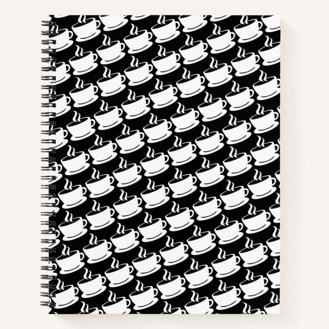 Carnet Motif café (Devant)