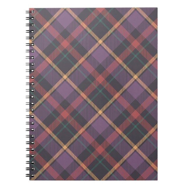 Carnet Motif carreaux classique (Devant)
