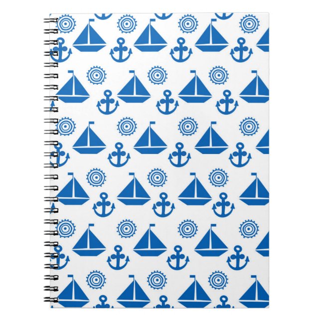 Carnet Motif Cartoon Sail Boat (Devant)