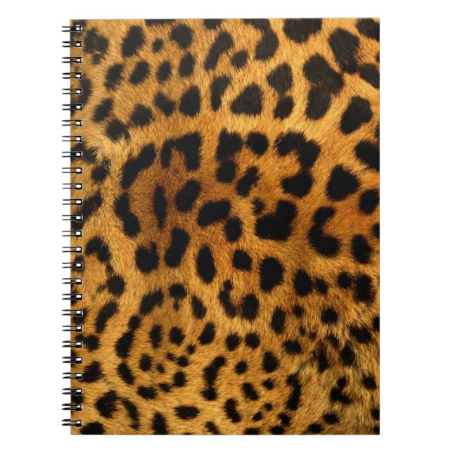 Carnet Motif Cheetah (Devant)