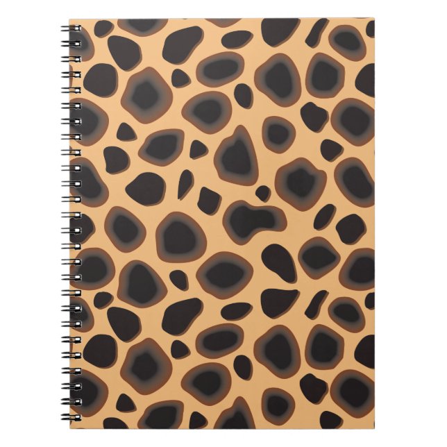 Carnet Motif Cheetah (Devant)