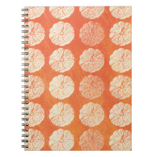 Carnet Motif Citrouille d'automne