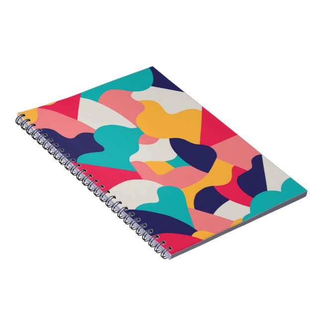 Carnet Motif coloré (Côté Droit)