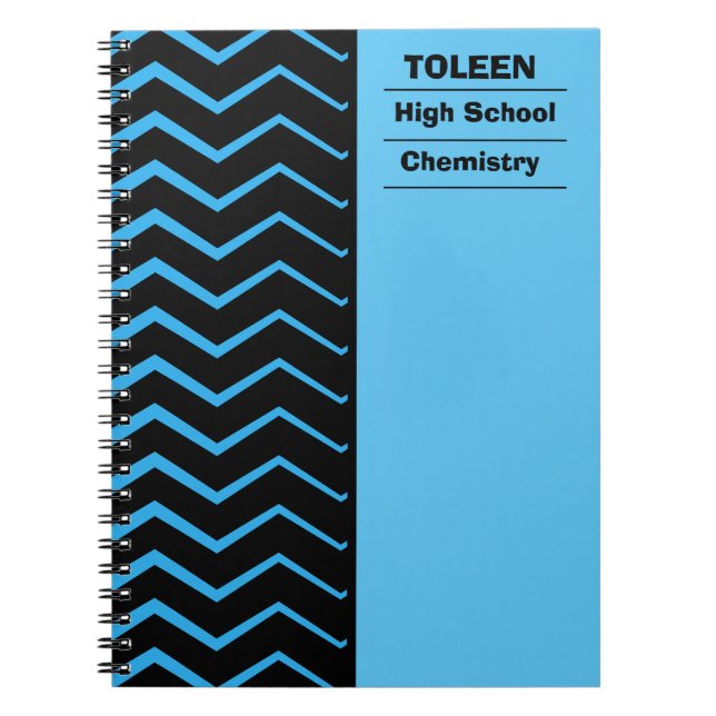 Carnet Motif coloré personnalisé (Devant)