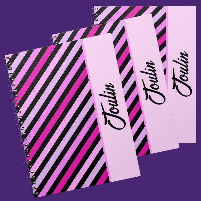 Carnet Motif coloré personnalisé (Créateur téléchargé)